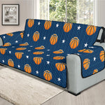 Basketball And Star Pattern Print Oversized Sofa Protector