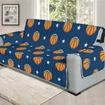 Basketball And Star Pattern Print Oversized Sofa Protector