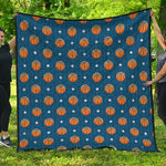 Basketball And Star Pattern Print Quilt