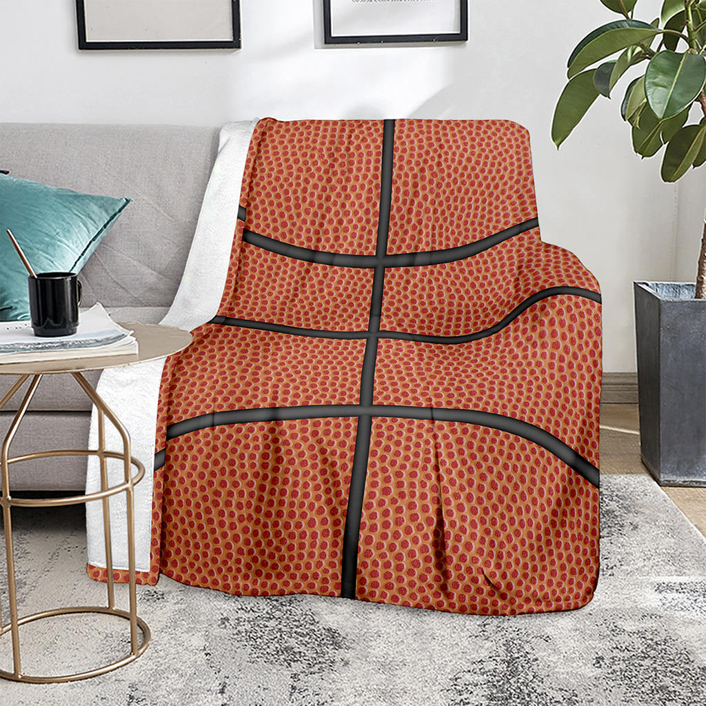 Basketball Ball Print Blanket