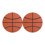 Basketball Ball Print Car Coasters