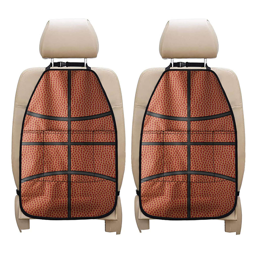 Basketball Ball Print Car Seat Organizers