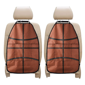 Basketball Ball Print Car Seat Organizers