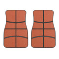 Basketball Ball Print Front Car Floor Mats