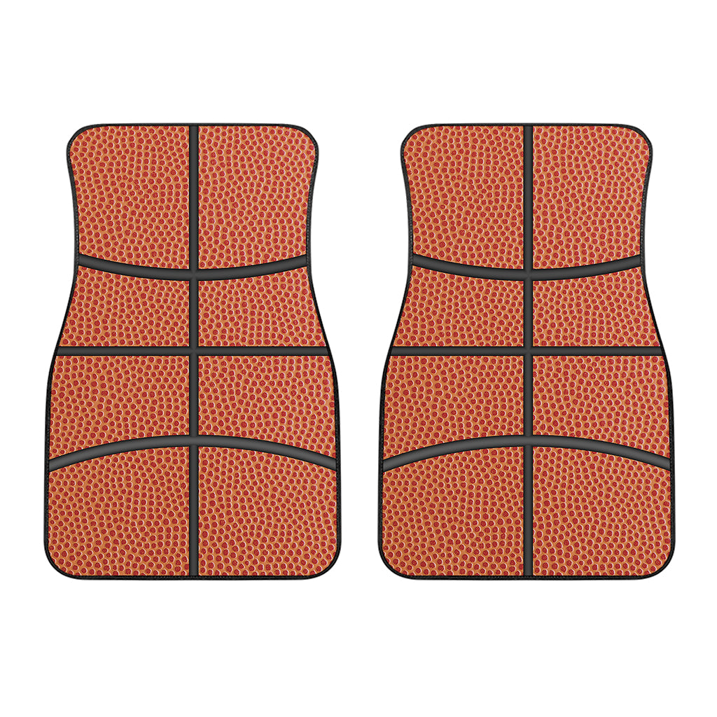 Basketball Ball Print Front Car Floor Mats