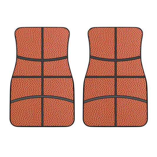 Basketball Ball Print Front Car Floor Mats