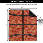 Basketball Ball Print Futon Protector