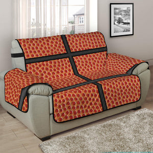 Basketball Ball Print Half Sofa Protector