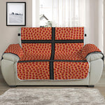 Basketball Ball Print Half Sofa Protector