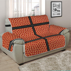 Basketball Ball Print Half Sofa Protector