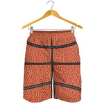 Basketball Ball Print Men's Shorts