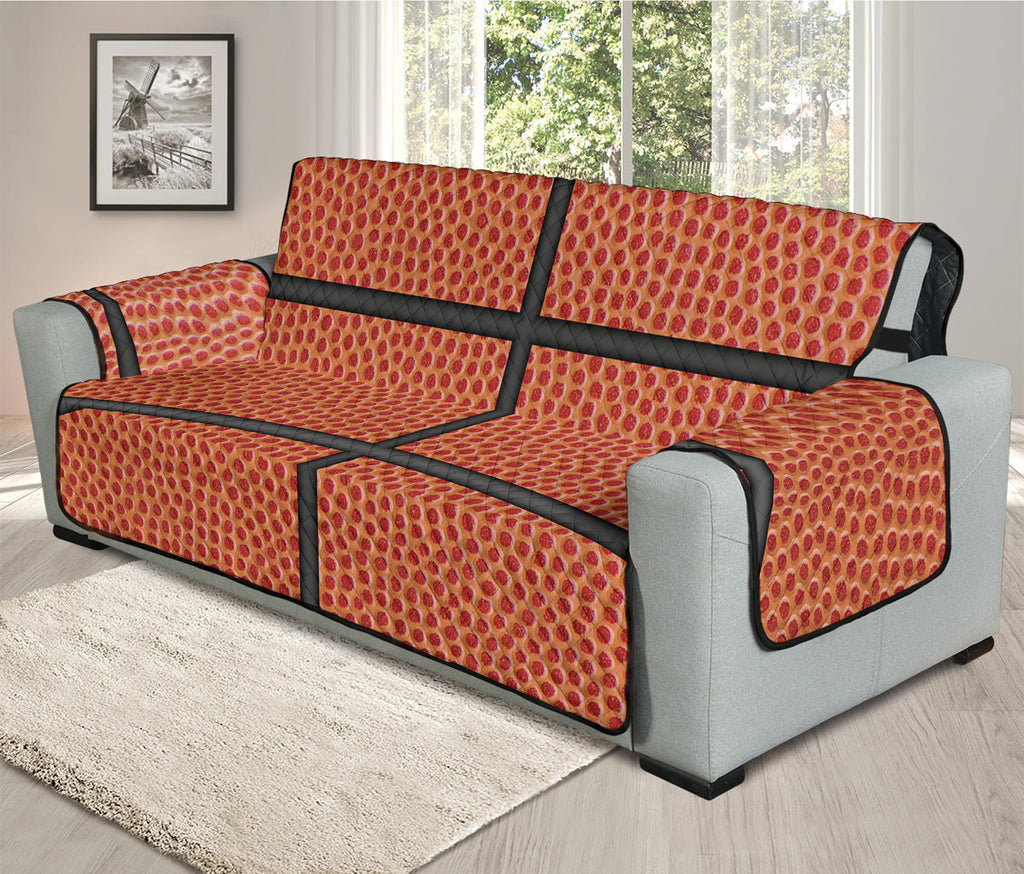 Basketball Ball Print Oversized Sofa Protector