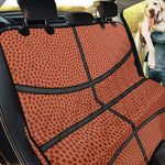 Basketball Ball Print Pet Car Back Seat Cover