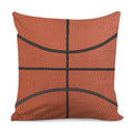 Basketball Ball Print Pillow Cover