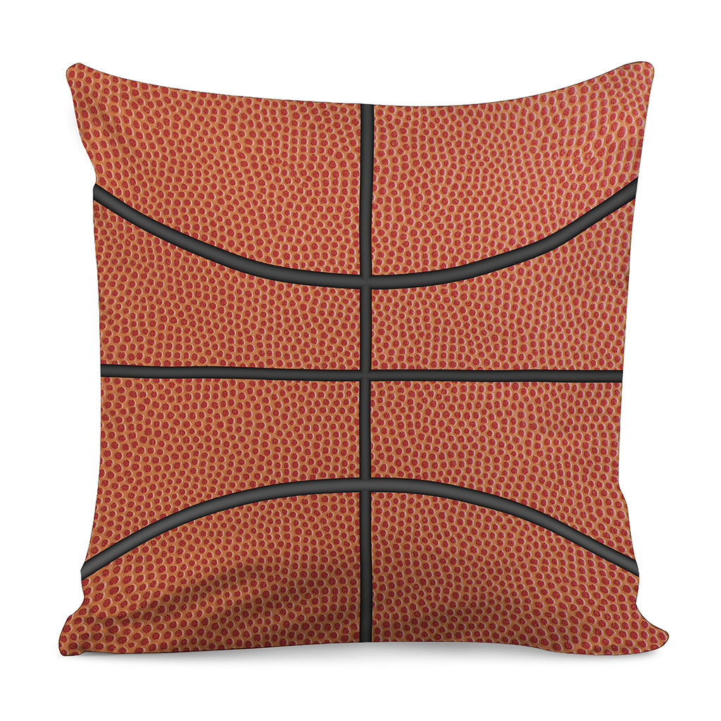 Basketball Ball Print Pillow Cover