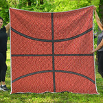 Basketball Ball Print Quilt