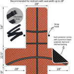 Basketball Ball Print Recliner Protector