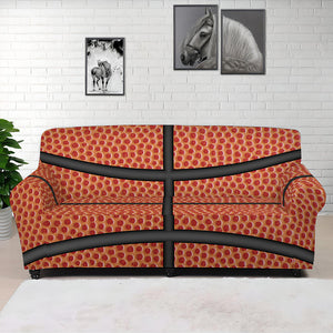 Basketball Ball Print Sofa Cover