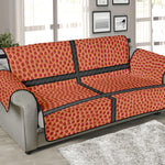 Basketball Ball Print Sofa Protector