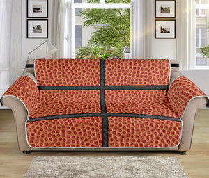 Basketball Ball Print Sofa Protector