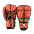 Basketball Ball Print Boxing Gloves