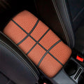 Basketball Ball Print Car Center Console Cover