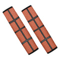 Basketball Ball Print Car Seat Belt Covers