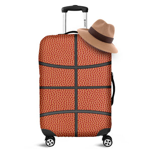 Basketball Ball Texture Print Luggage Cover