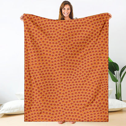 Basketball Bumps Print Blanket