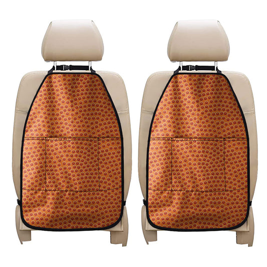Basketball Bumps Print Car Seat Organizers