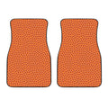 Basketball Bumps Print Front Car Floor Mats