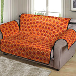 Basketball Bumps Print Loveseat Protector