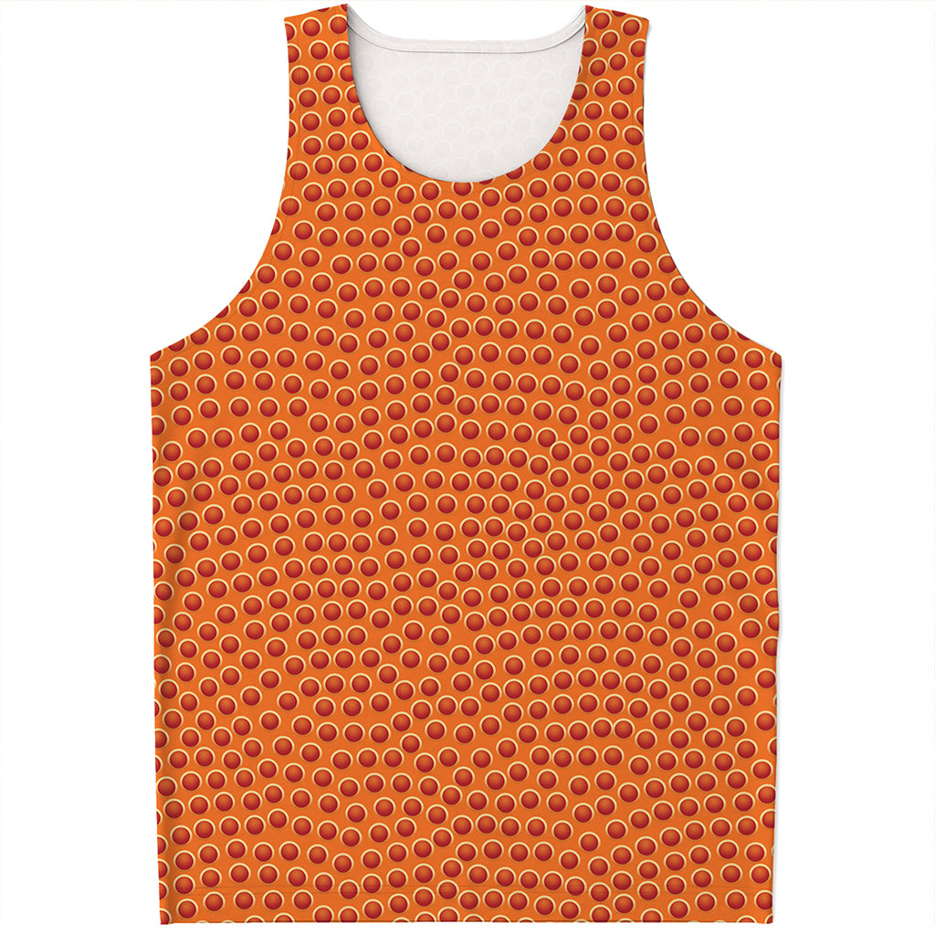 Basketball Bumps Print Men's Tank Top