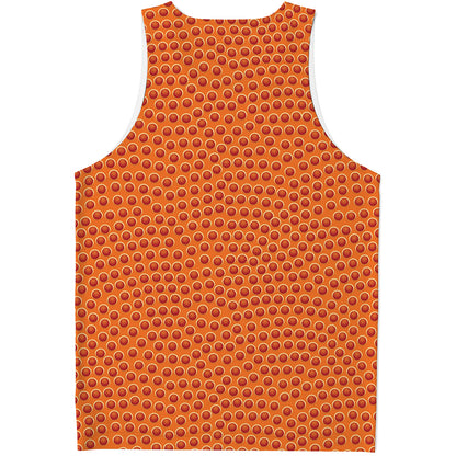Basketball Bumps Print Men's Tank Top
