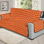 Basketball Bumps Print Oversized Sofa Protector