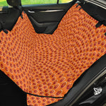 Basketball Bumps Print Pet Car Back Seat Cover