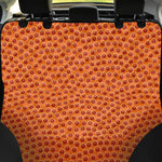 Basketball Bumps Print Pet Car Back Seat Cover