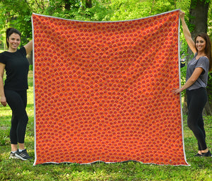 Basketball Bumps Print Quilt