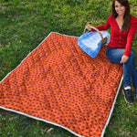 Basketball Bumps Print Quilt