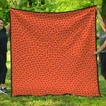 Basketball Bumps Print Quilt