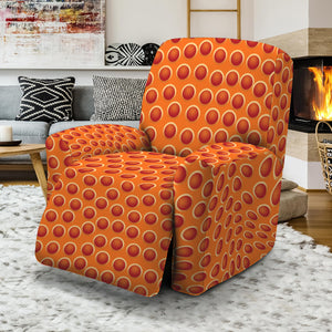 Basketball Bumps Print Recliner Slipcover