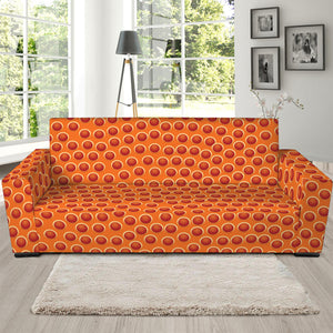 Basketball Bumps Print Sofa Slipcover