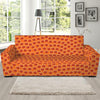 Basketball Bumps Print Sofa Slipcover