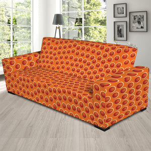 Basketball Bumps Print Sofa Slipcover