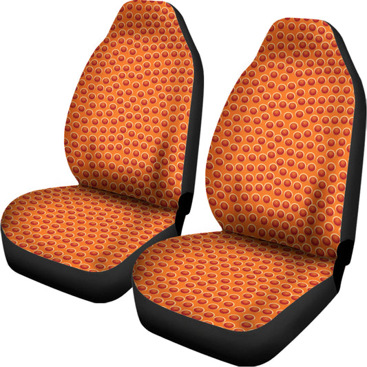 Basketball Bumps Print Universal Fit Car Seat Covers