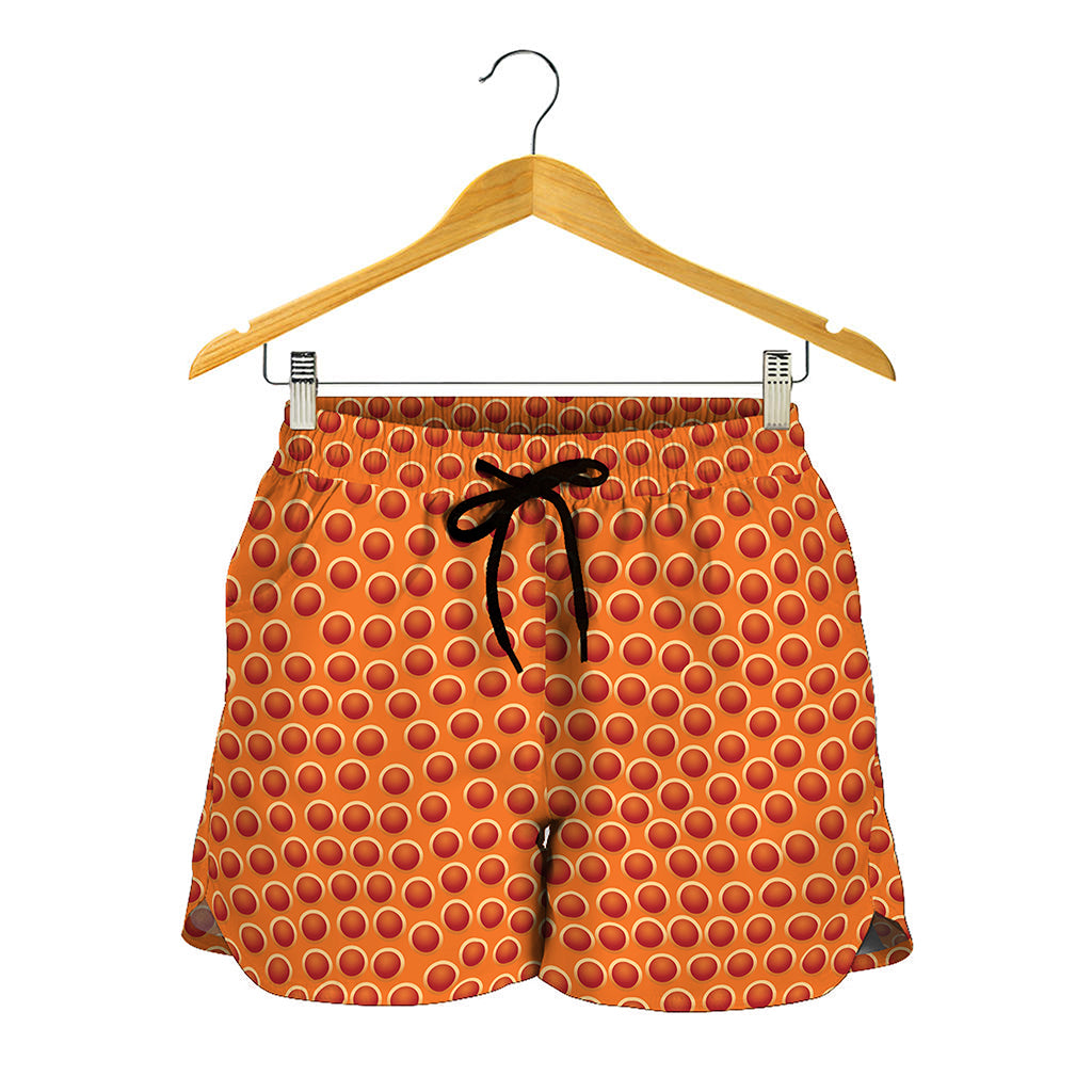 Basketball Bumps Print Women's Shorts