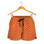 Basketball Bumps Print Women's Shorts