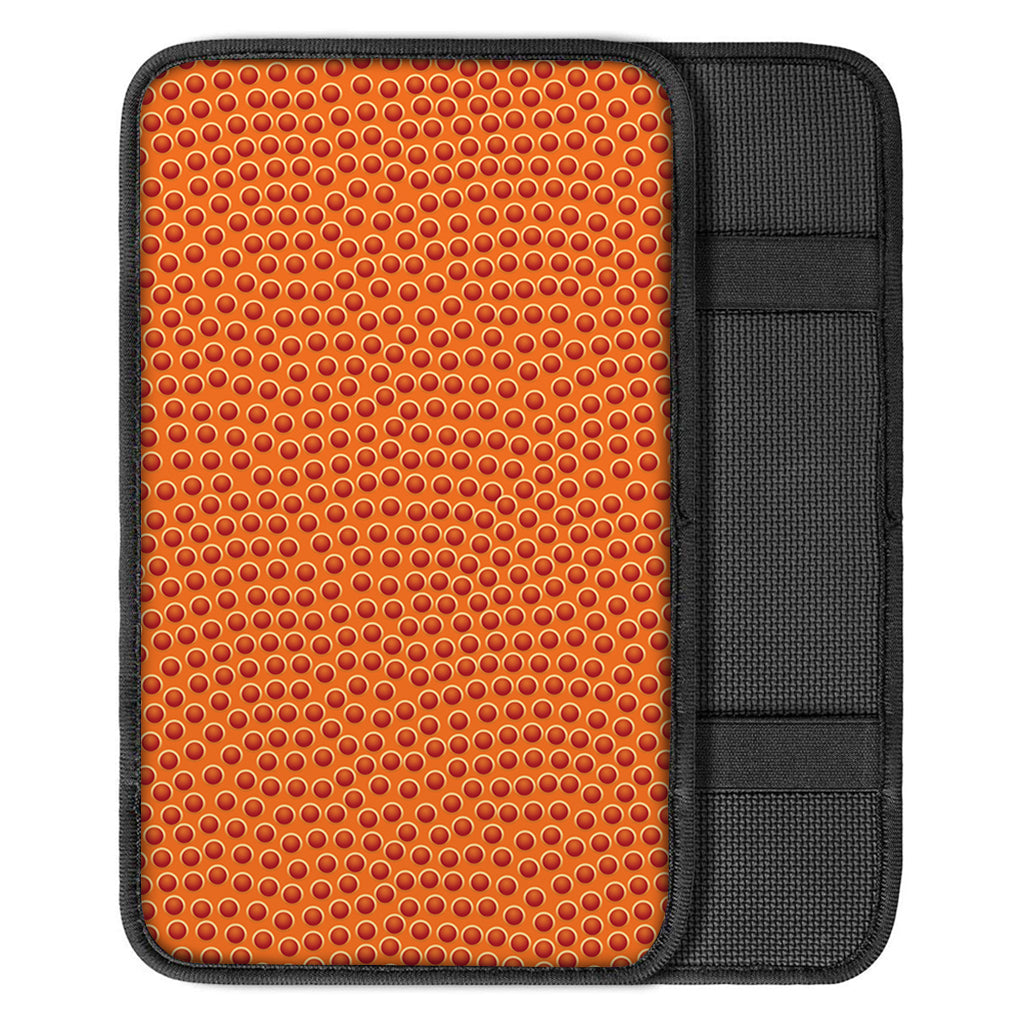 Basketball Bumps Texture Print Car Center Console Cover