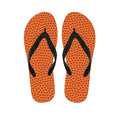 Basketball Bumps Print Flip Flops