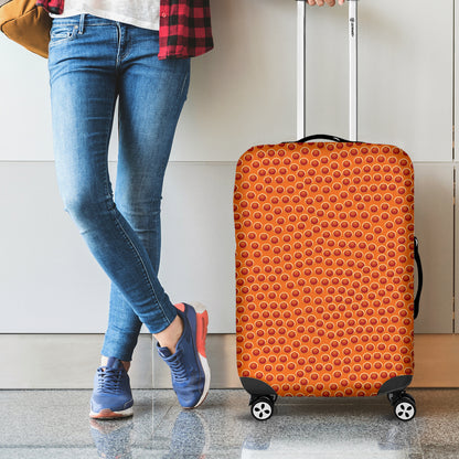 Basketball Bumps Texture Print Luggage Cover